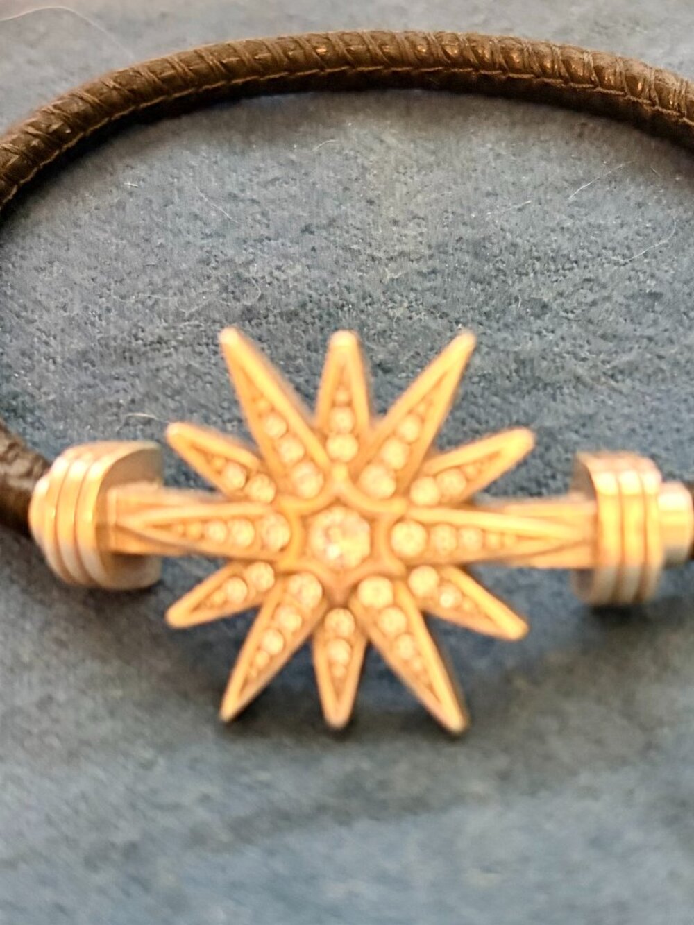 Brighton Silver Star Bracelet - magnetic clasp - NWOT